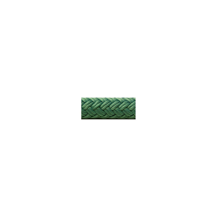 Seachoice Double-Braid Nylon Dock Line w/ Eye Splice, Pre-Shrunk, Heat Stabilized, 3/8 In. X 20 Ft., Teal Green