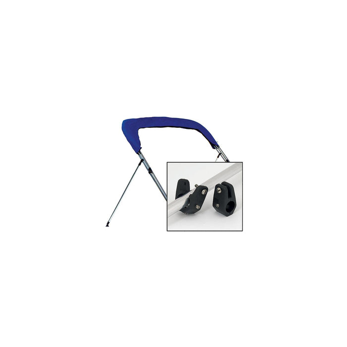 Carver Covers 62014 Bimini Top 27" 44" Adjustable Brace Kit (Round Tube Aluminum, w/ Nylon Fittings)
