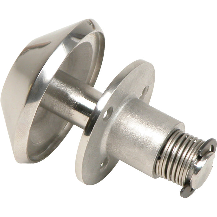 Whitecap 6970C Spring Loaded Cleat 316 Stainless Steel