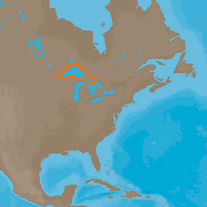 C-MAP M-NA-D930-MS 4D NA-D930 Lake Superior
