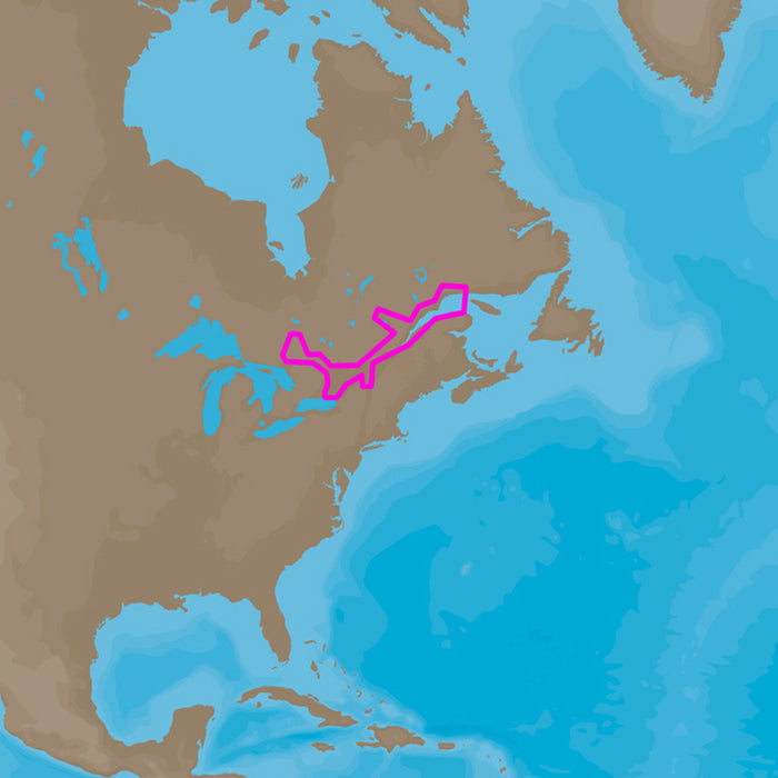 C-MAP M-NA-D935-MS 4D NA-D935 St Lawrence River