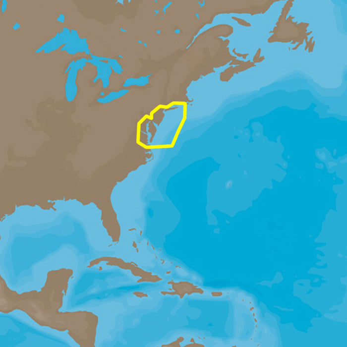 C-MAP M-NA-D941-MS 4D NA-D941 Block Island to Norfolk