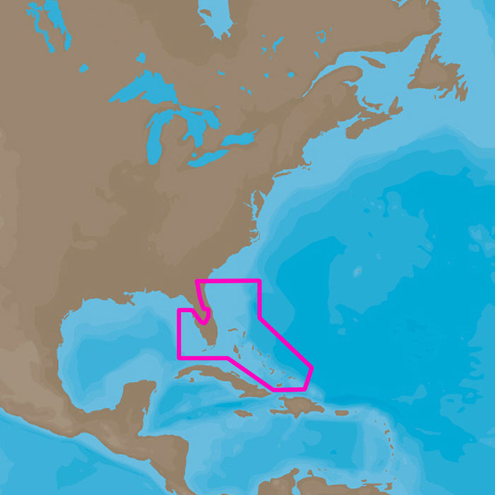 C-MAP M-NA-D943-MS 4D NA-D943 Florida & The Bahamas