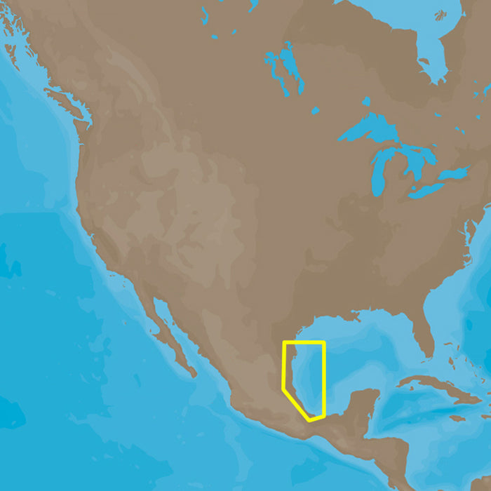 C-MAP M-NA-D946-MS 4D NA-D946 Brownsville, TX to Coatzacoalcos, MX