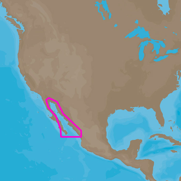 C-MAP M-NA-D950-MS 4D NA-D950 Gulf of Califonia , Mexico