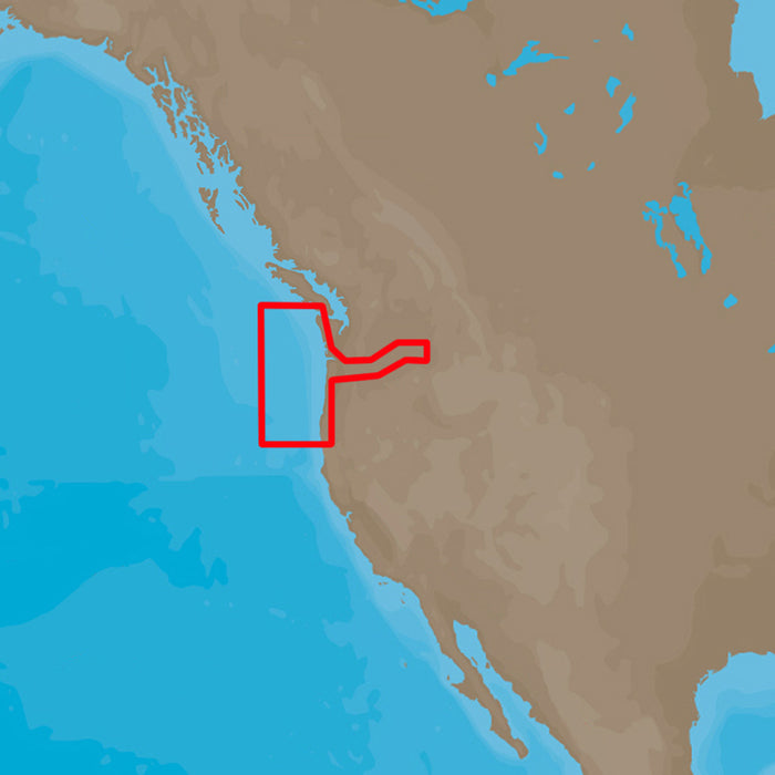 C-MAP M-NA-D954-MS 4D NA-D954 Cape Blanco to Cape Flattery