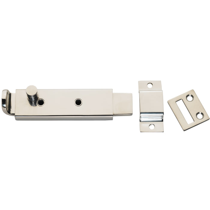 Whitecap S-0588C Spring Loaded Slide Bolt/Latch 316 Stainless Steel 5-5/16"
