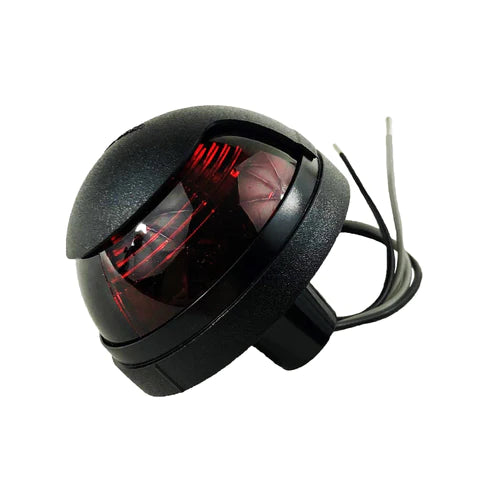 Luz lateral Attwood Pulsar para montaje en cubierta (rojo)