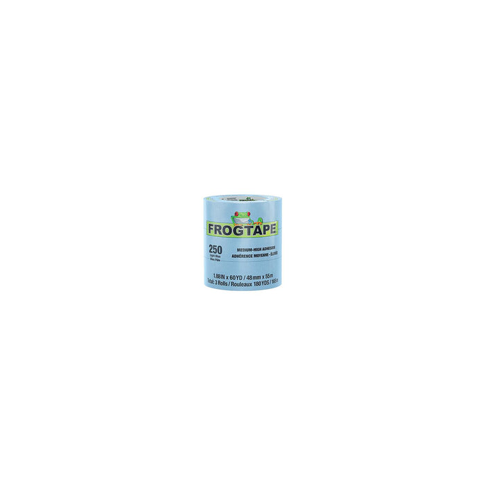 Shurtape 105330 Frogtape 250 Blue Performance Grade Masking Tape, 3" x 180', Blue