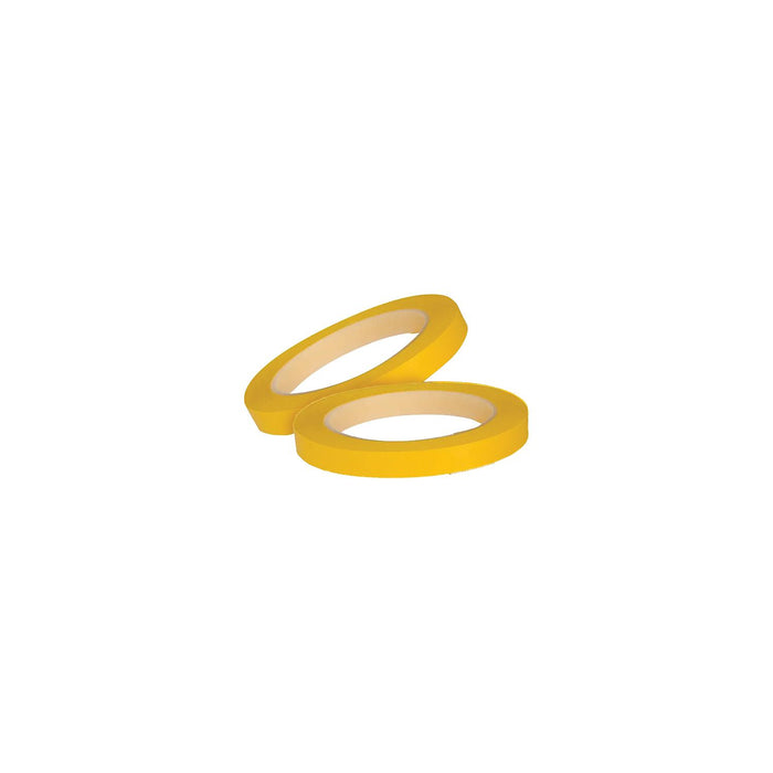 Shurtape 105460 Low Stretch PVC Fine Line Masking Tape, 3/4" x 108', Yellow