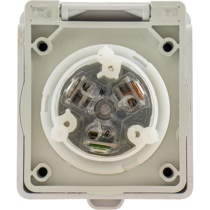 Hubbell HBL504NM 50A 125/250 Volt Shore Power Inlet