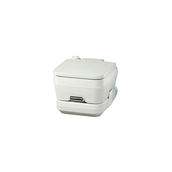 Dometic 9108554393 2.5 Gallon SaniPottie 964MSD Portable Toilet w/ Mount, Brackets & 1.5" MSD Fittings