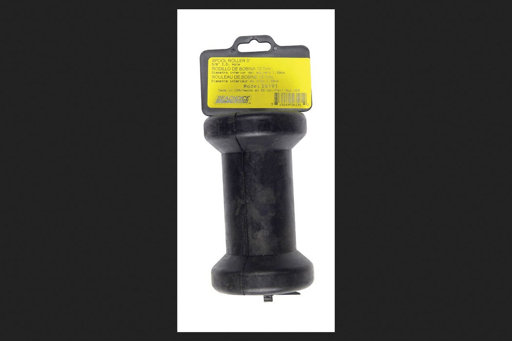 Seachoice 56191 Black Rubber Spool Roller
