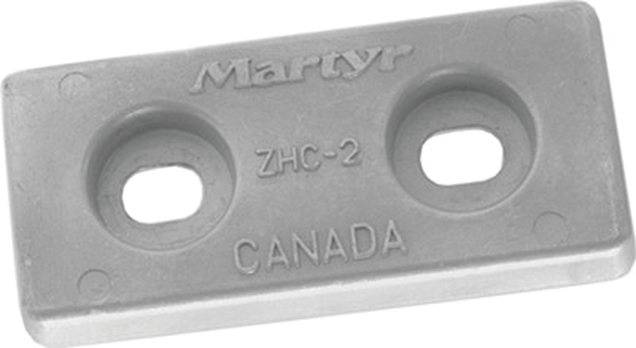 Martyr CMZHC2AZ Zinc Hull Anode 2.65" x 5.75"
