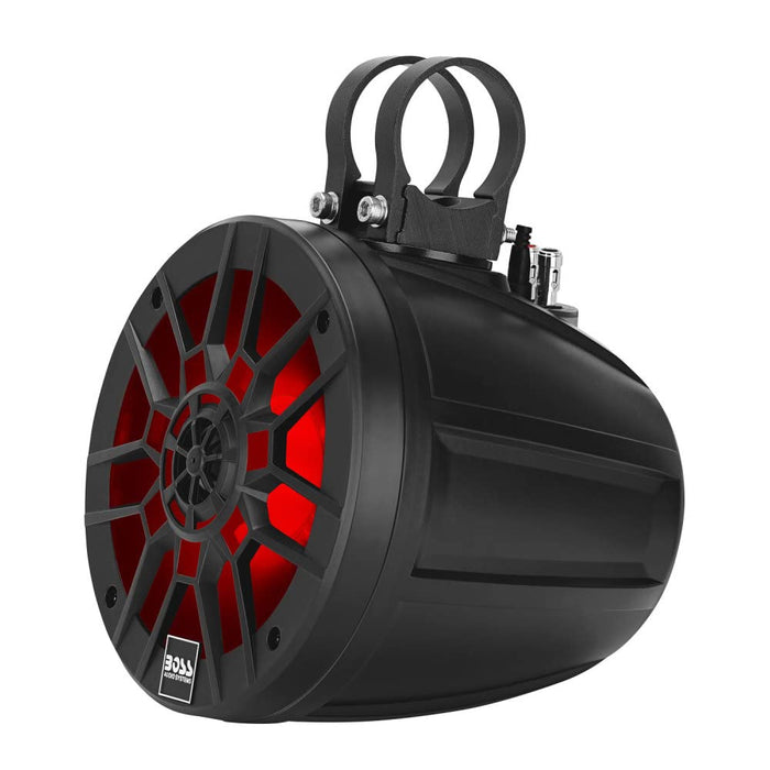 Boss Audio MPWT60RGB 2-Way Marine Waketower/UTV Roll Bar LED Speaker System, 1 pr.
