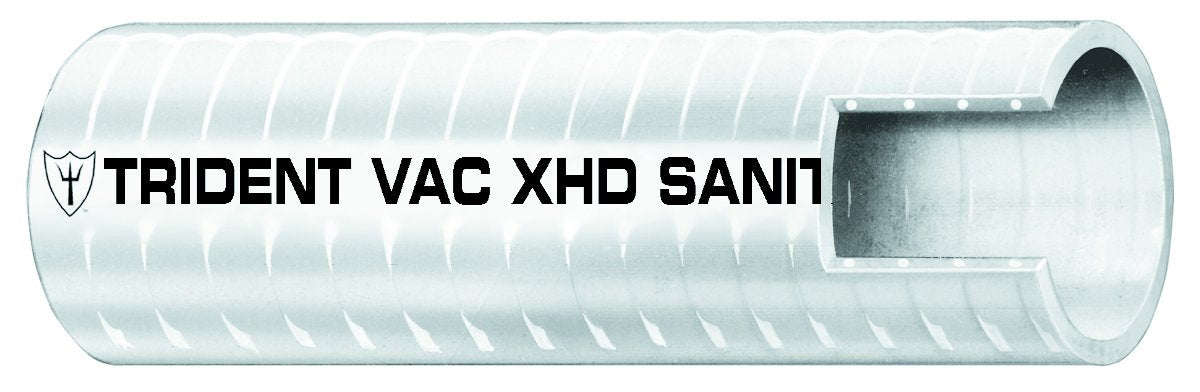 Trident VAC XHD 1480346 Sanitation Hose, 3/4" x 50'
