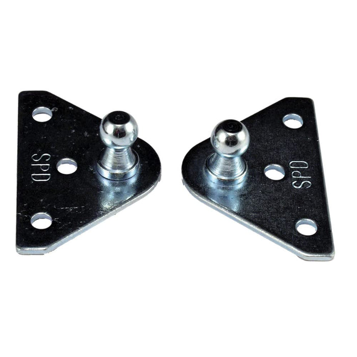 JR Products BR-1020 Gas Spring Mounting Brackets Flat, 2/pk