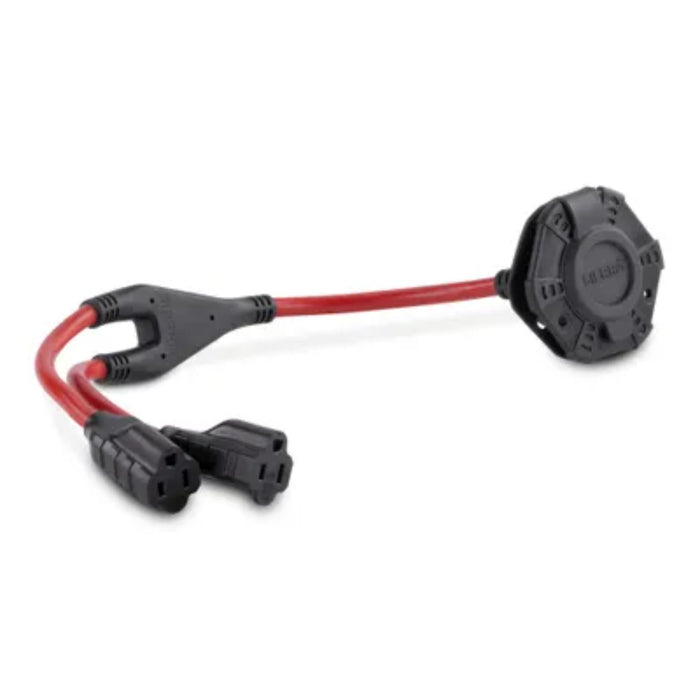 Sierra AC12420 15A Inlet Port With Extension, 18" Dual