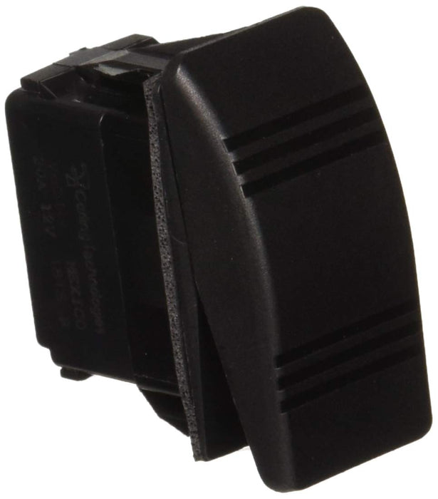 Sierra RK19690 Contura III Non-Illuminated Weather Resistant Rocker Switch, On/Off/On, Black