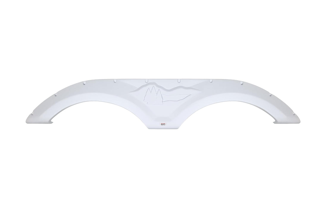 Icon 12072 Fender Skirts – Tandem Forest River Fs2072, Polar White