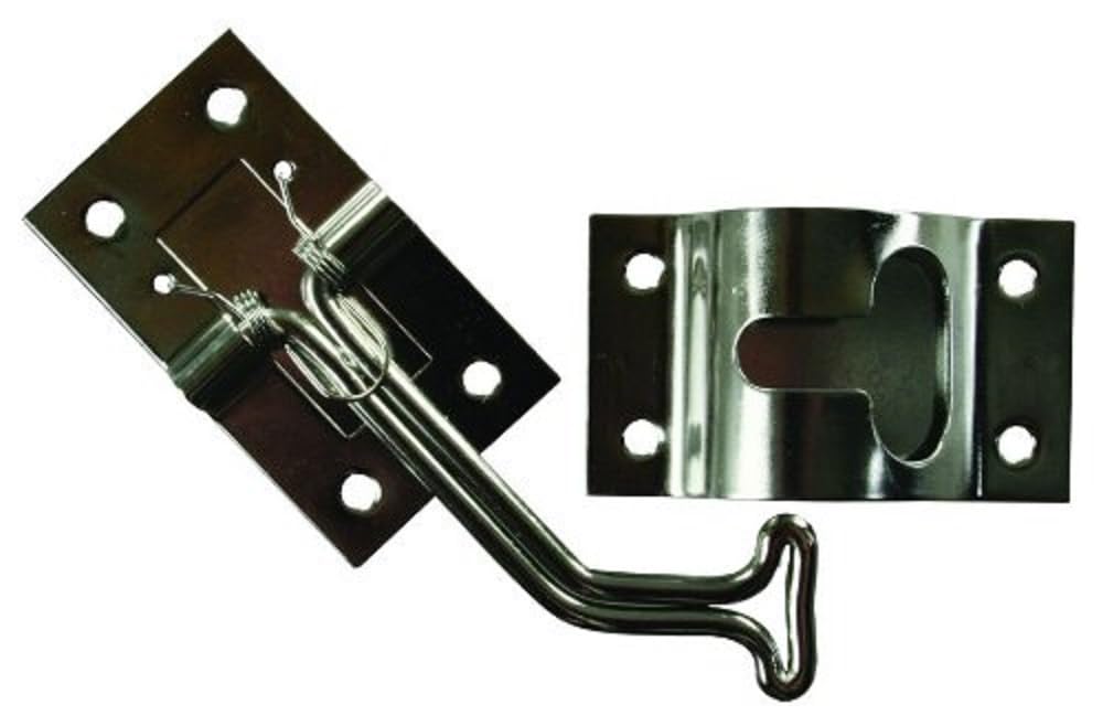 JR Products 11765 45Â° T-Style Door Holder, Stainless Steel