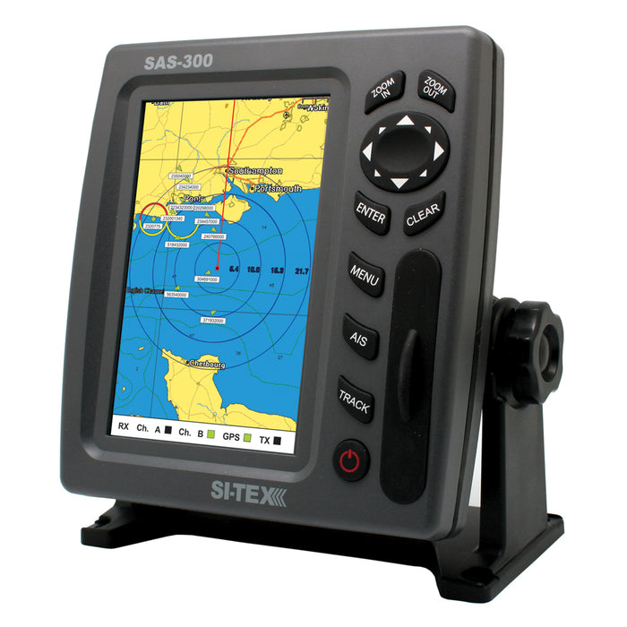 Transceptor SI-TEX SAS-300 AIS Clase B - Solo pantalla para uso con AIS existente