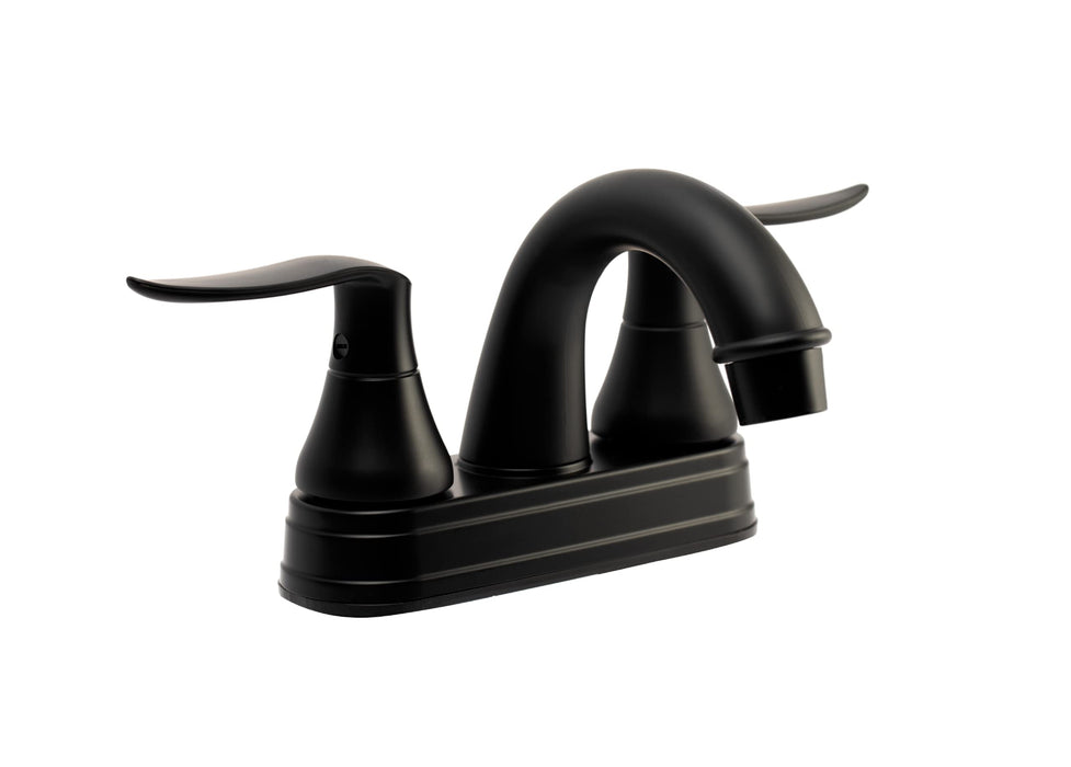 Dura Faucet DF-PL620LH-MB Elegant ARC Spout RV Lavatory faucet, Matte Black