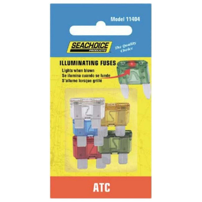 Seachoice SC11404 ATC Indicating Fuse Assortment, 5 ea
