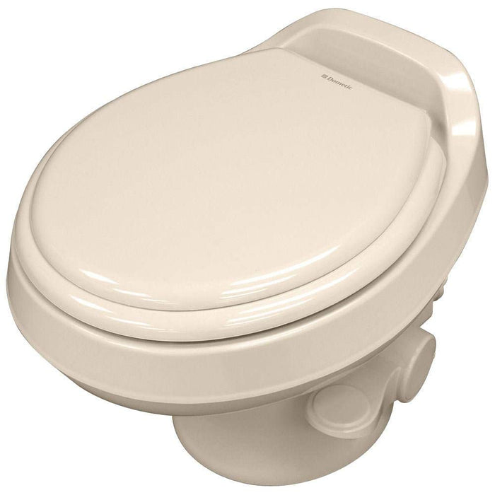 Dometic 9108782124 300 Series Toilet w/o Sprayer, Low Profile, White