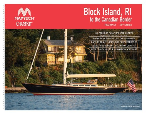 Maptech Chartkit Book Block Island, RI to Canada