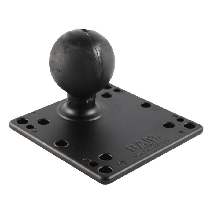 Placa VESA de 100 x 100 mm con bola de 2,25" para montaje en RAM