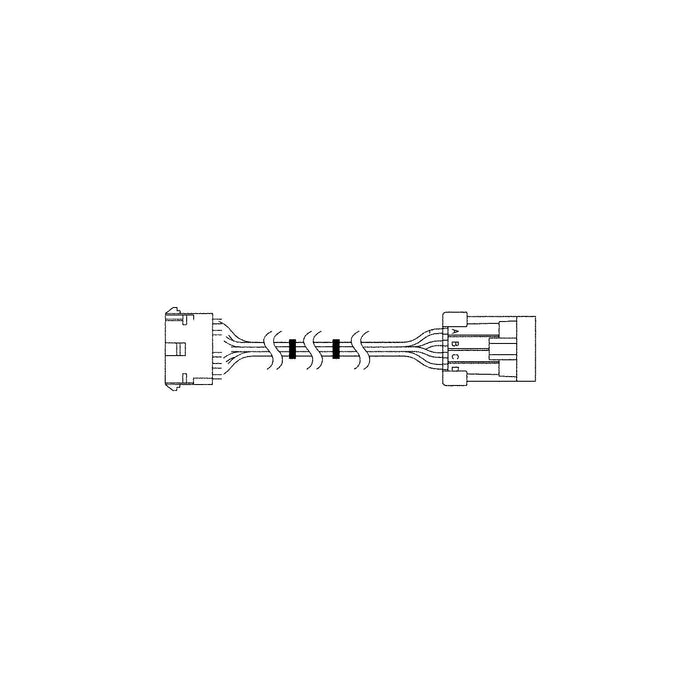 Onan 338-3489-01 Remote Harness For Gasoline & LP Vapor Generators, 10'