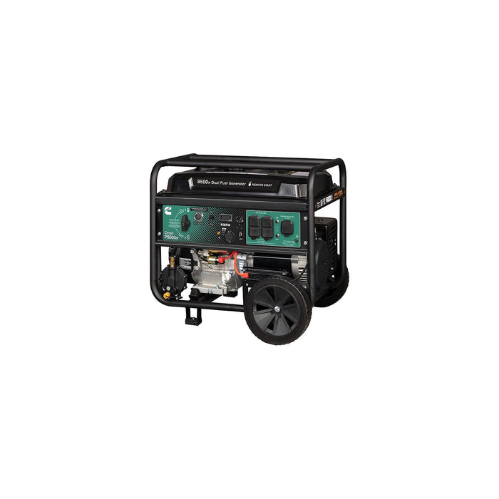 Cummins  P9500DF Portable Generator- Dual Gas/LPG, 9500 Watts