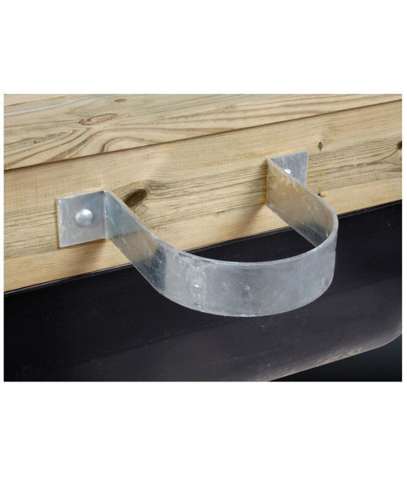 Tie Down Engineering 26391 Dock Hardware Galvanized Steel Piling Hoop, Commercial Grade
