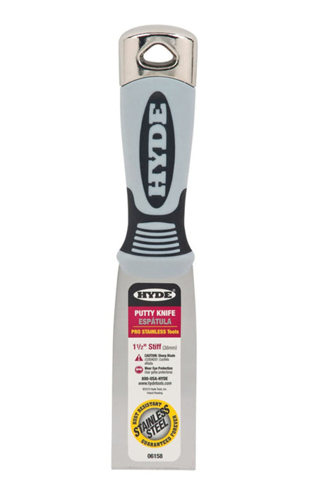 Hyde Tools 6158 Pro Stainless Series Scraper