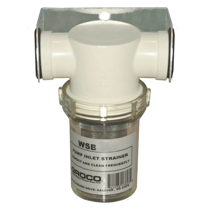 Groco WSB-500 Salt-Water Pump Strainer With Stainless Steel Basket
