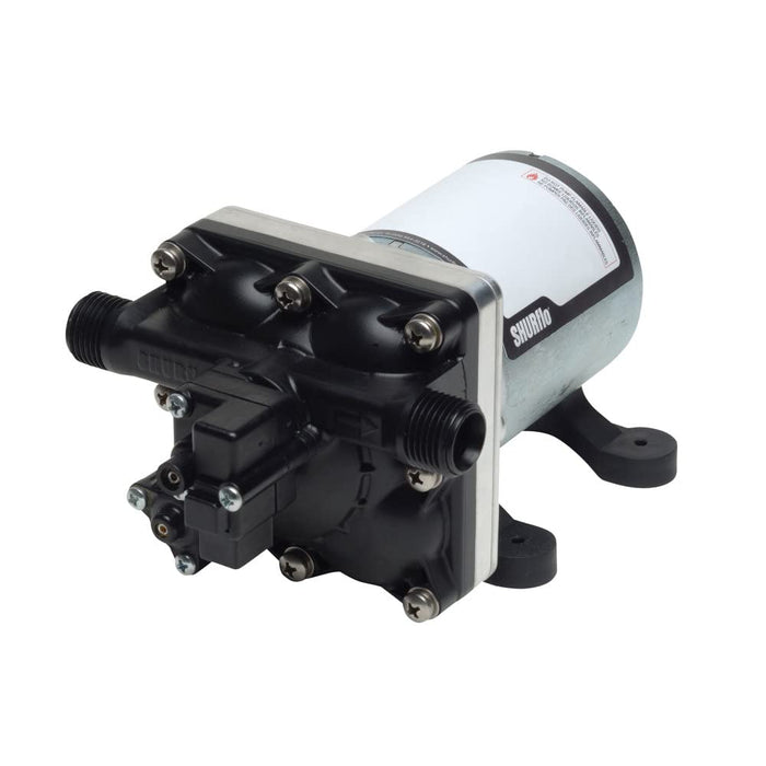 Shurflo 4008-171-E65 Revolution Self-Priming 3 GPM 55 PSI 115V Fresh Water RV, Pump