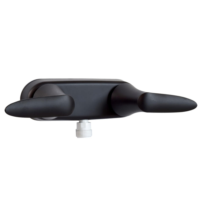 Valterra PF223703 Catalina Matte Black 4" RV Shower Valve Faucet