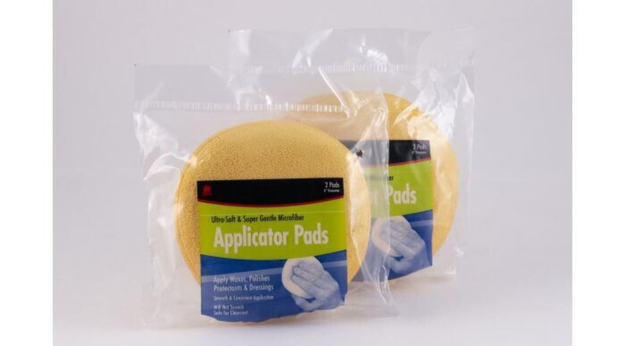 Buffalo Rags 65025 Microfiber Applicator Pads (2 Per Pack)