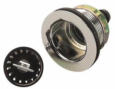 Sea-Dog Water Outlet with Cap Stainless Steel