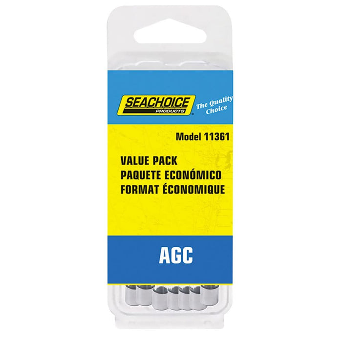 Seachoice SC11361 AGC Fuse Value Pack, 25/pk