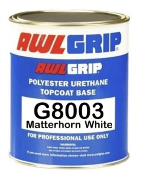 Awlgrip OG8003/1GLUS Polyester Urethane Topcoat, Matterhorn White (LF), Gal.