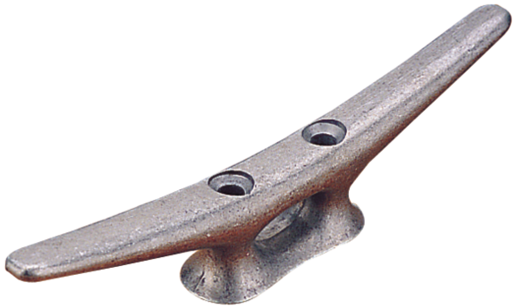 Sea Dog 46110 Sea-Dog Open Base Aluminum Cleat Flat Head, 10"