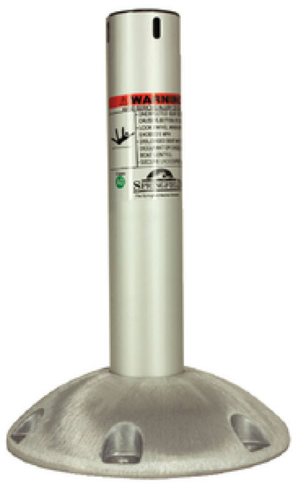 Springfield 1250314LNS 2-3/8" Series Explorer Fixed Height Locking Pedestal, Satin Finish