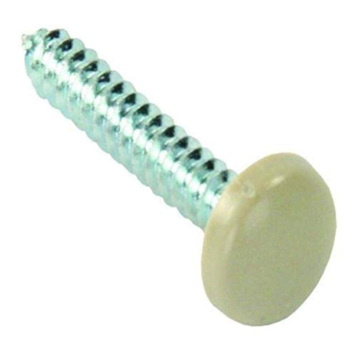JR Products 20425 Kappet Screws With Covers, Beige, 14/pk