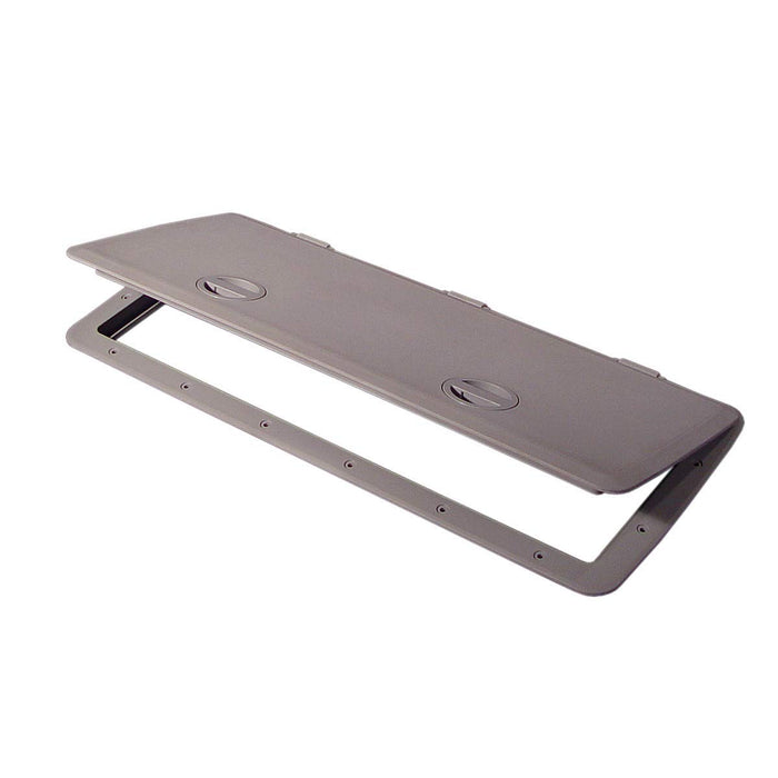 Tempress 44733 1330 Access Hatch w/Cam Latch, Dark Grey