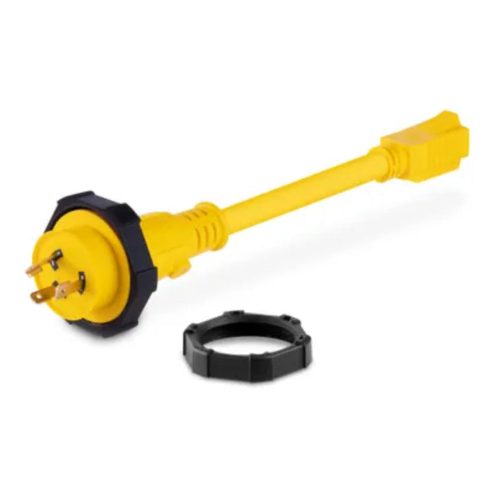 Sierra AC12510 Shore Power Pigtail Adapter, 30A to 15A