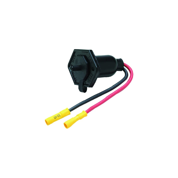 Seachoice 13771 Trolling Motor Plug, Receptacle Female, 6 in Leads