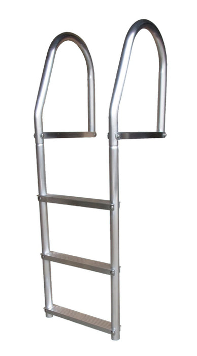Dock Edge 2073-F Eco Fixed Dock Ladder, Weld Free Aluminum