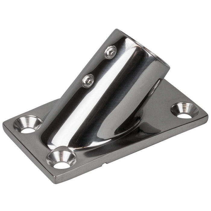 Sea Dog 281451-1 Sea-Dog 45Â° Rectangular Base, 1" SS